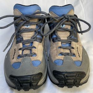 Vasque Stealth Slate Blue Nubuck Hiking Shoes.